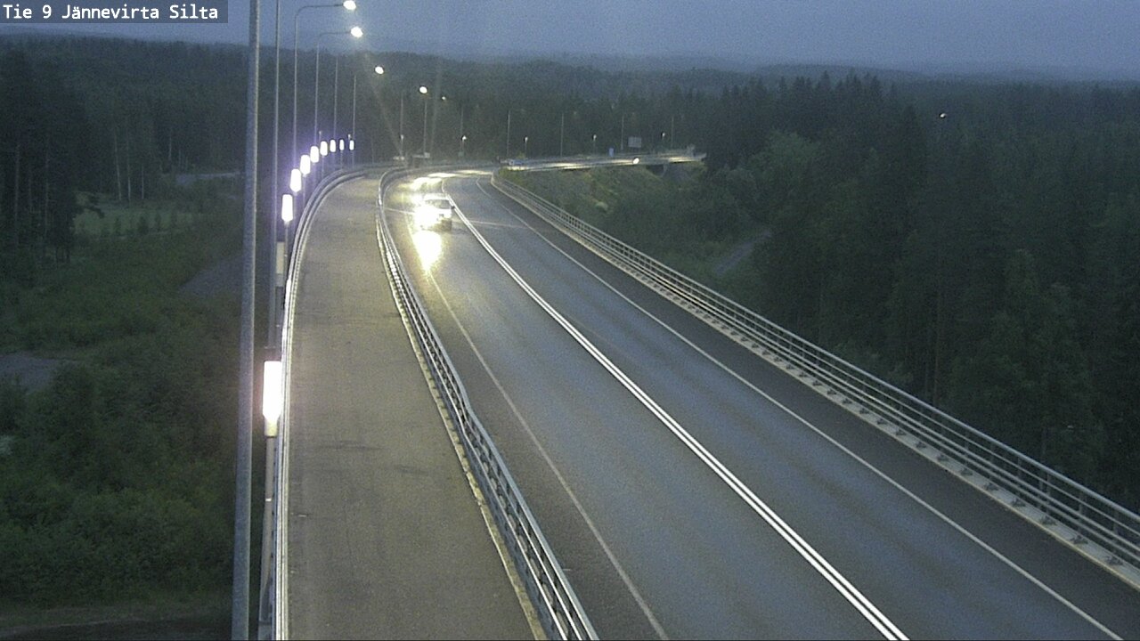Kelikamerat Kuva Tie 9 Kuopio, Jännevirran silta, Kuopio, Pohjois-Savo