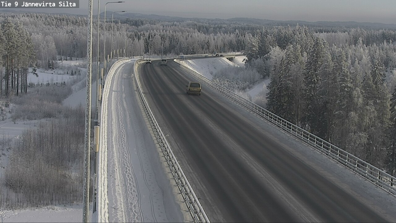 Kelikamerat Kuva Tie 9 Kuopio, Jännevirran silta, Kuopio, Pohjois-Savo