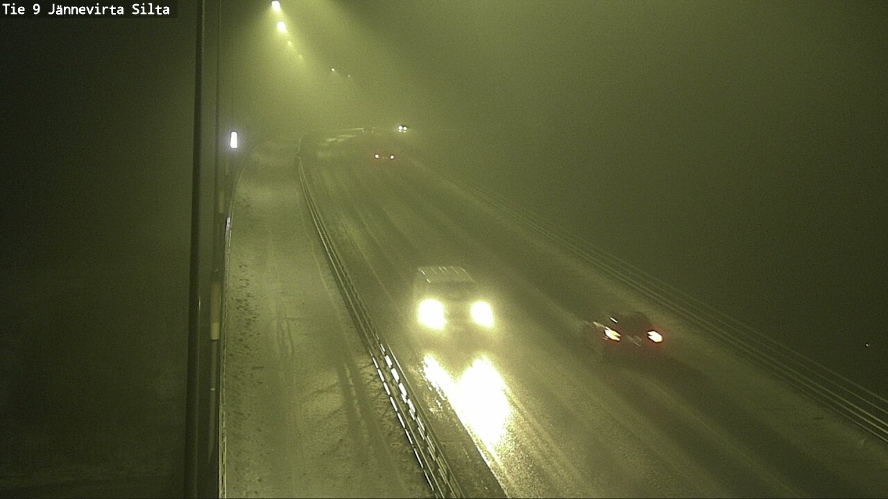 Weather Camera Image Road 9 Kuopio, Jännevirran silta, Kuopio, Pohjois-Savo