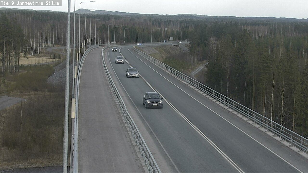 Kelikamerat Kuva Tie 9 Kuopio, Jännevirran silta, Kuopio, Pohjois-Savo