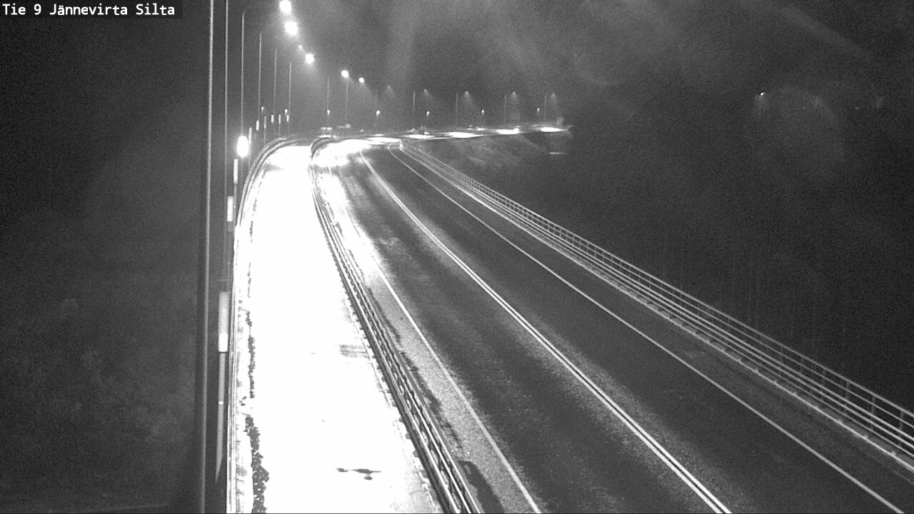 Weather Camera Image Road 9 Kuopio, Jännevirran silta, Kuopio, Pohjois-Savo