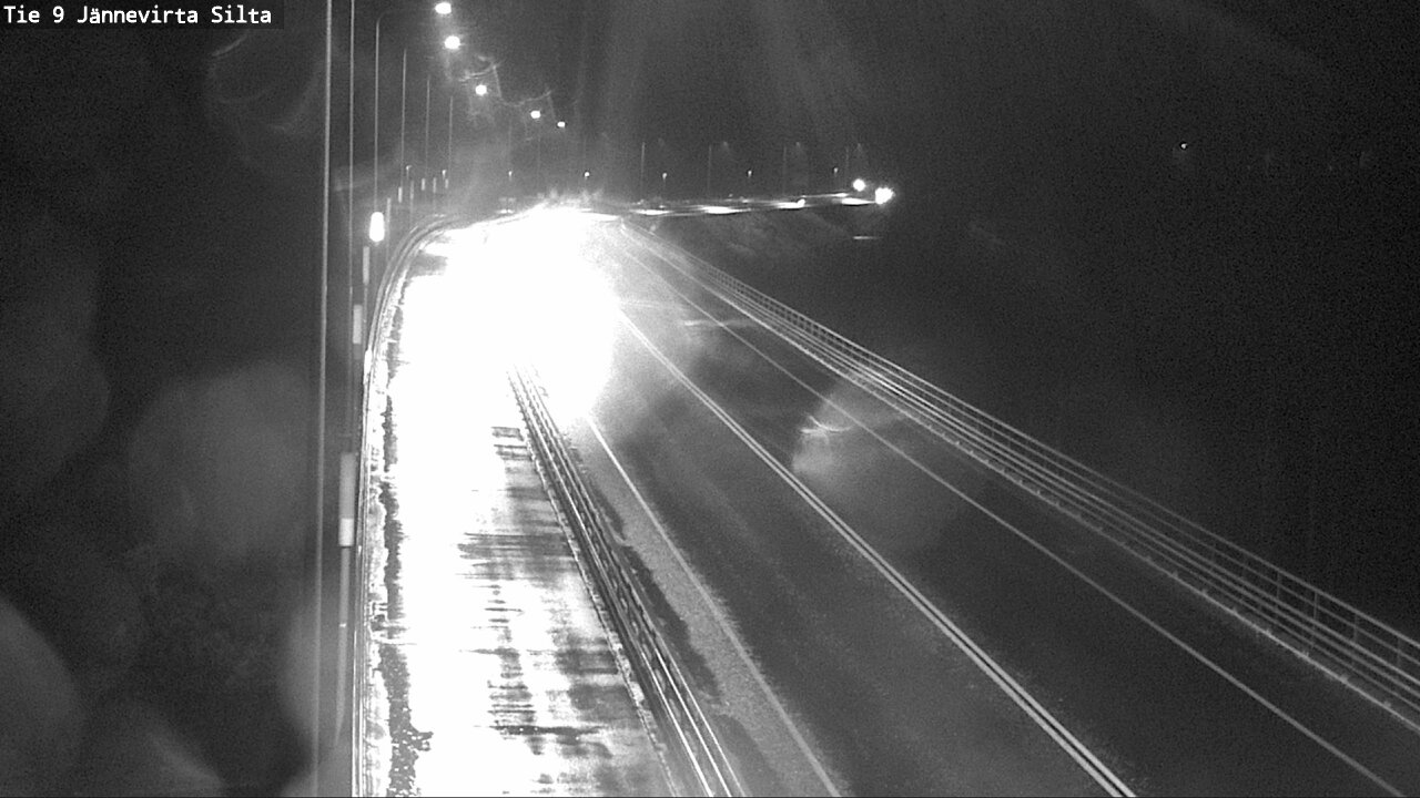 Weather Camera Image Väg 9 Kuopio, Jännevirran silta, Kuopio, Pohjois-Savo