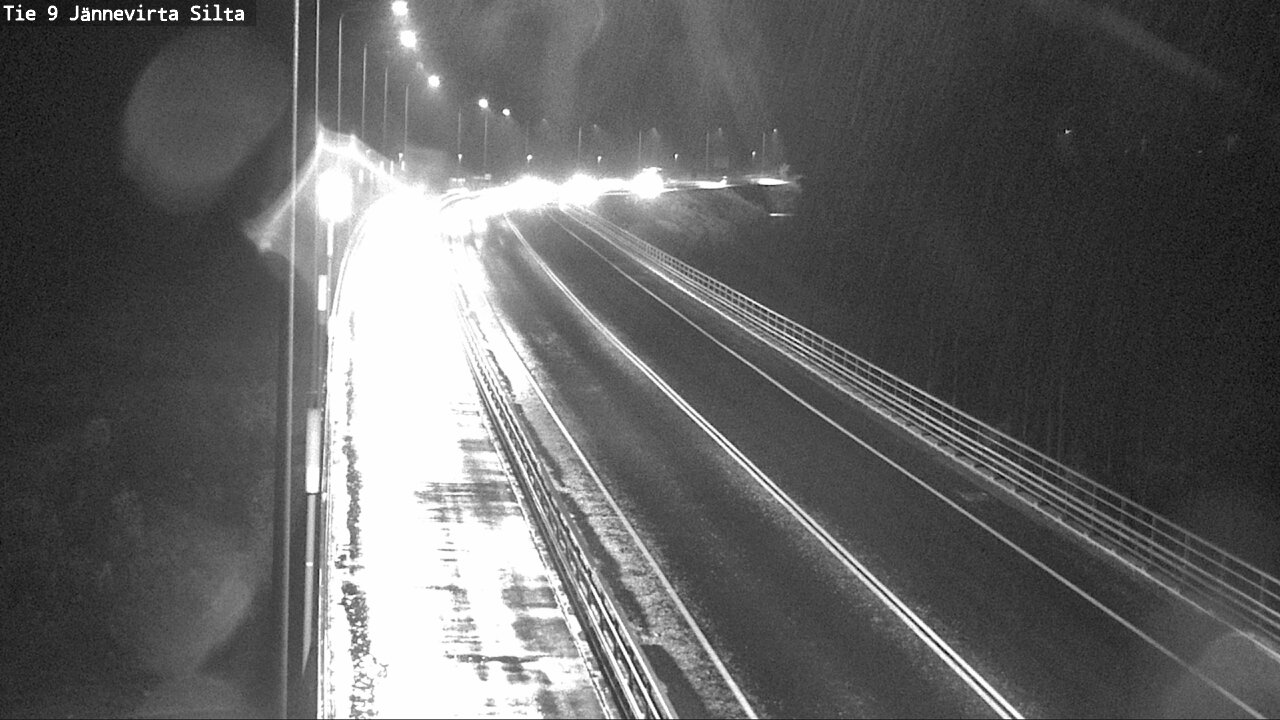 Weather Camera Image Road 9 Kuopio, Jännevirran silta, Kuopio, Pohjois-Savo