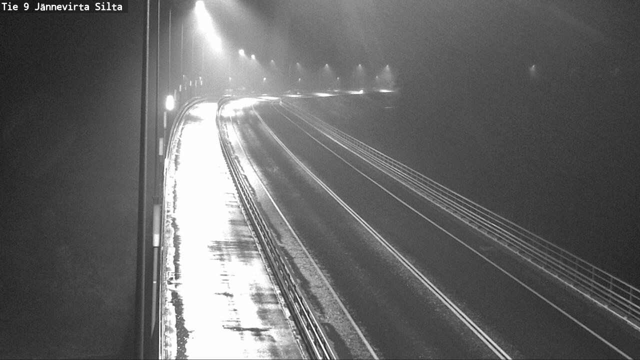Weather Camera Image Road 9 Kuopio, Jännevirran silta, Kuopio, Pohjois-Savo