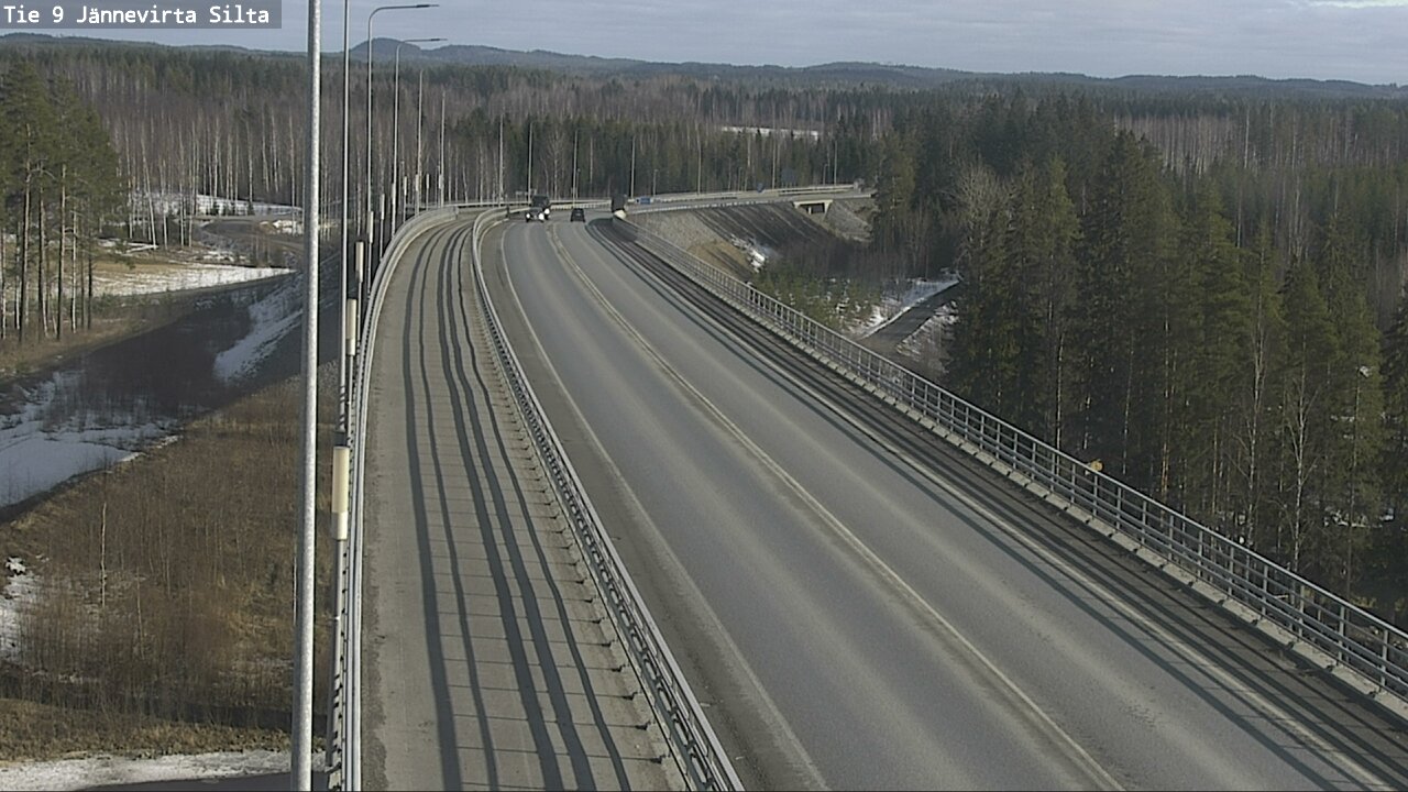 Kelikamerat Kuva Tie 9 Kuopio, Jännevirran silta, Kuopio, Pohjois-Savo