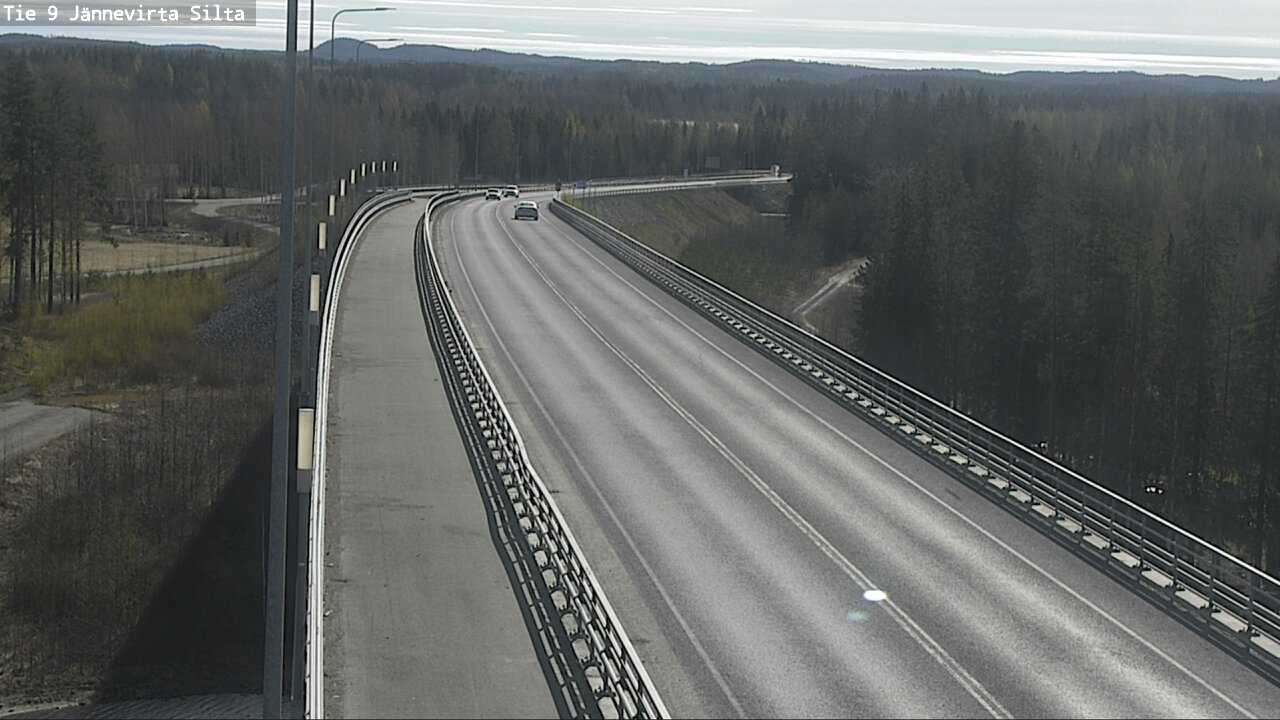 Kelikamerat Kuva Tie 9 Kuopio, Jännevirran silta, Kuopio, Pohjois-Savo