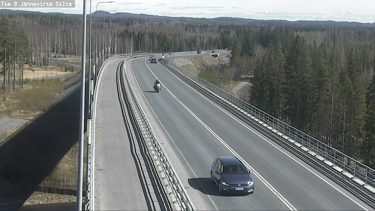 Kelikamerat Kuva Tie 9 Kuopio, Jännevirran silta, Kuopio, Pohjois-Savo