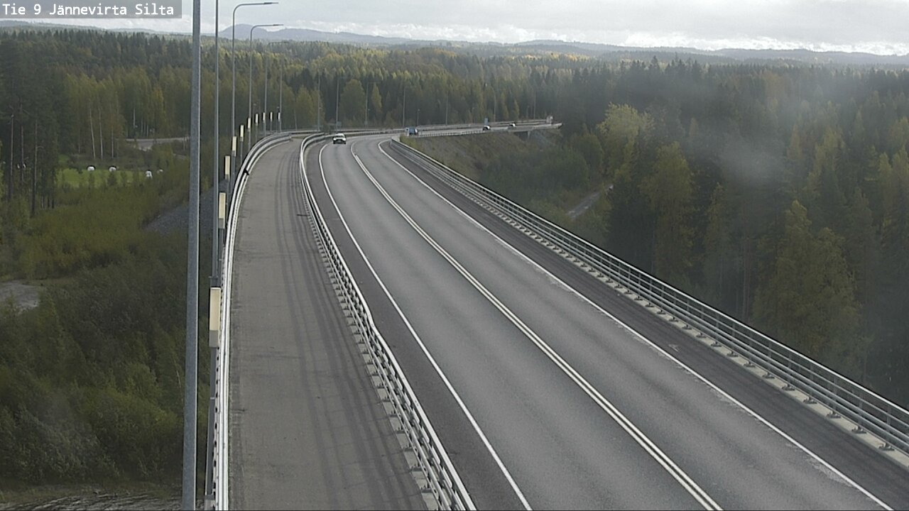 Kelikamerat Kuva Tie 9 Kuopio, Jännevirran silta, Kuopio, Pohjois-Savo