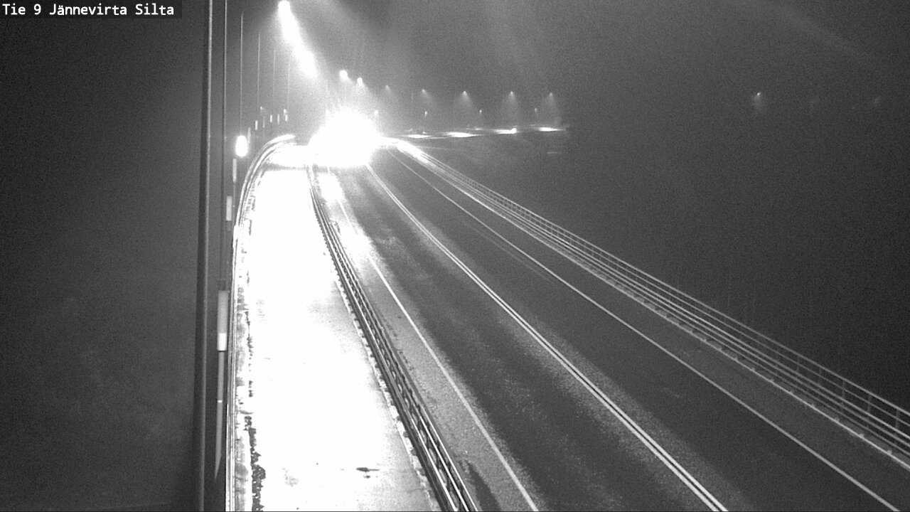 Weather Camera Image Road 9 Kuopio, Jännevirran silta, Kuopio, Pohjois-Savo