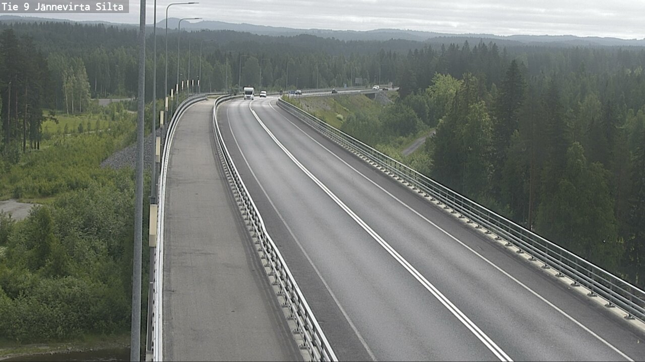 Kelikamerat Kuva Tie 9 Kuopio, Jännevirran silta, Kuopio, Pohjois-Savo
