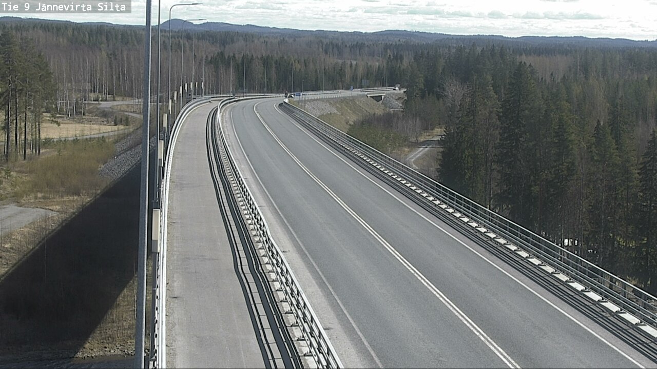 Kelikamerat Kuva Tie 9 Kuopio, Jännevirran silta, Kuopio, Pohjois-Savo