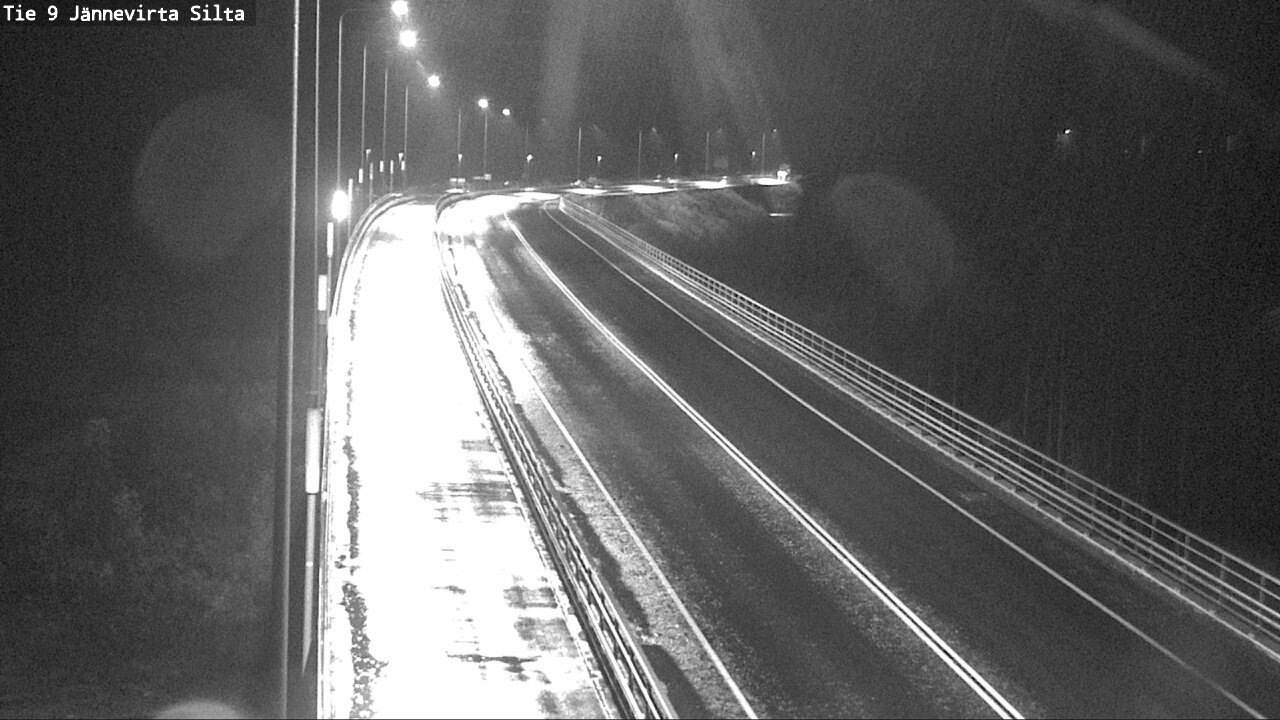 Weather Camera Image Road 9 Kuopio, Jännevirran silta, Kuopio, Pohjois-Savo