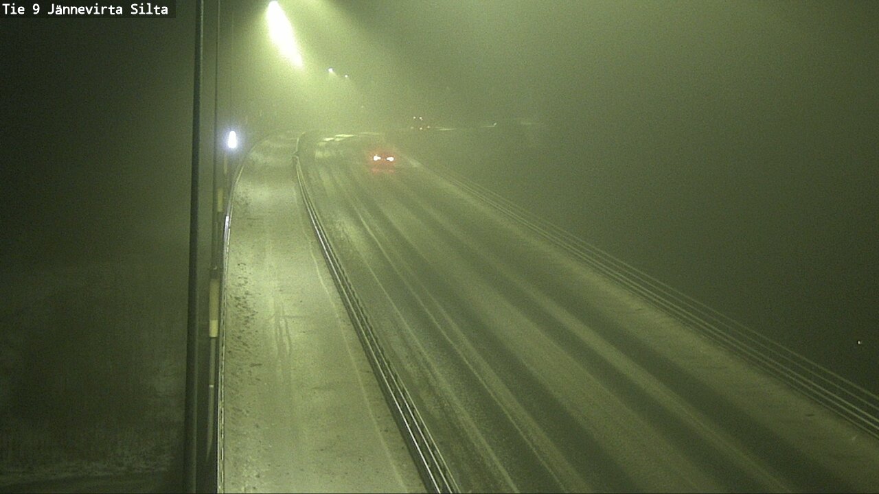Weather Camera Image Road 9 Kuopio, Jännevirran silta, Kuopio, Pohjois-Savo