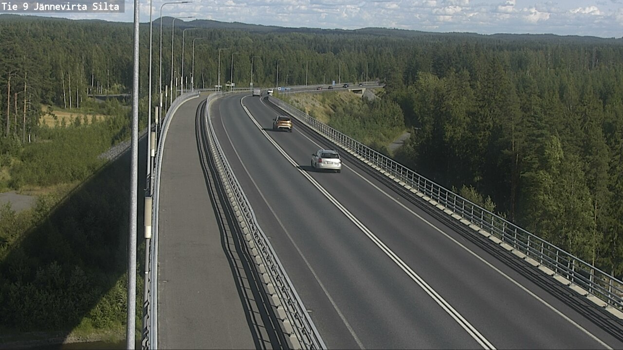 Kelikamerat Kuva Tie 9 Kuopio, Jännevirran silta, Kuopio, Pohjois-Savo