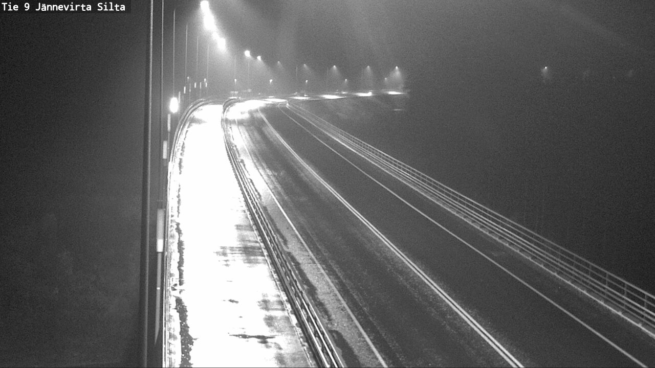 Weather Camera Image Road 9 Kuopio, Jännevirran silta, Kuopio, Pohjois-Savo