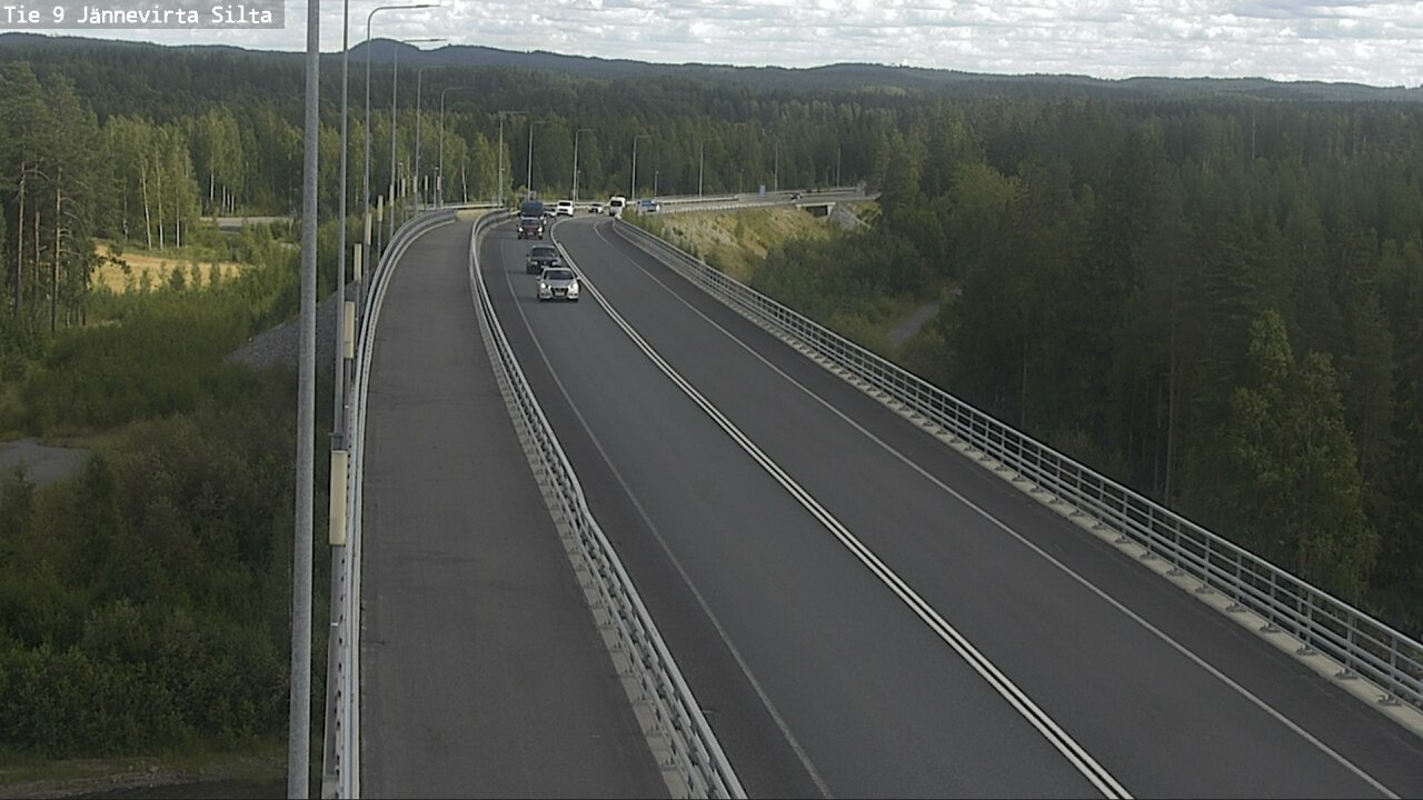 Kelikamerat Kuva Tie 9 Kuopio, Jännevirran silta, Kuopio, Pohjois-Savo