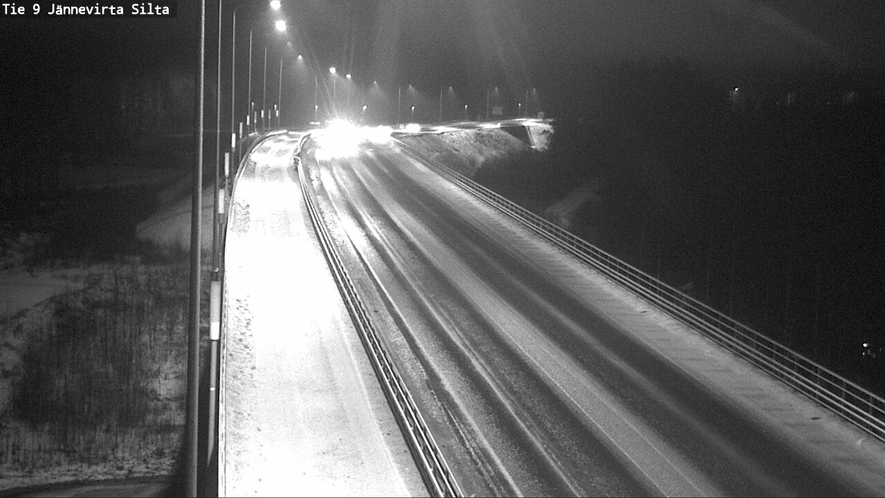 Weather Camera Image Road 9 Kuopio, Jännevirran silta, Kuopio, Pohjois-Savo