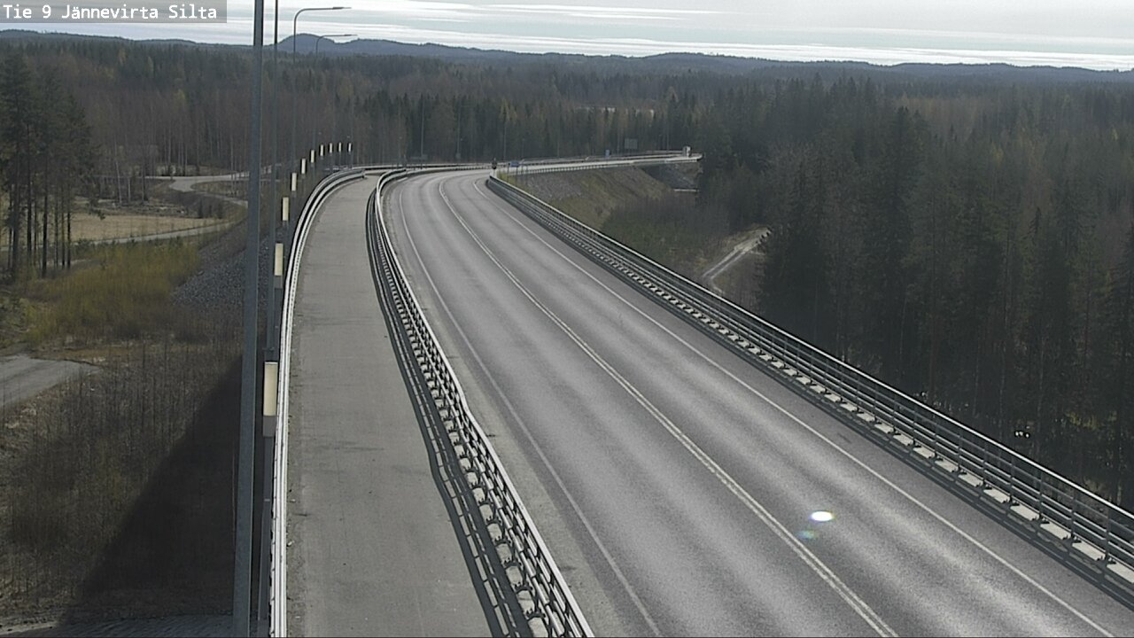 Kelikamerat Kuva Tie 9 Kuopio, Jännevirran silta, Kuopio, Pohjois-Savo