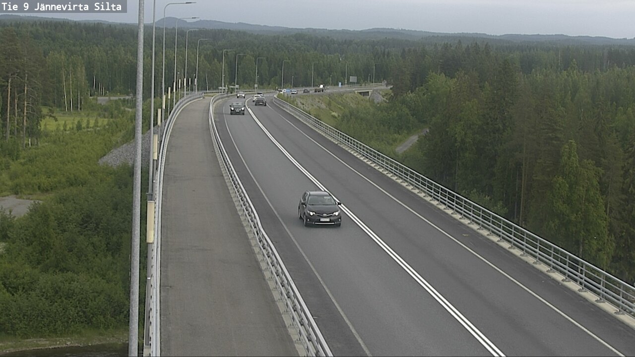Kelikamerat Kuva Tie 9 Kuopio, Jännevirran silta, Kuopio, Pohjois-Savo