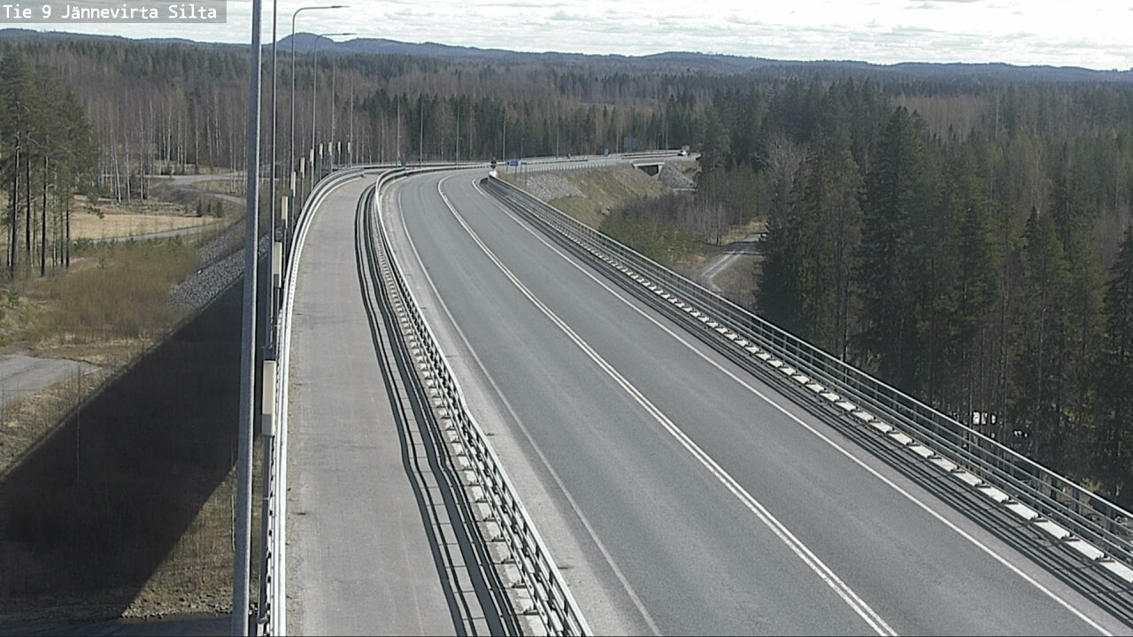 Kelikamerat Kuva Tie 9 Kuopio, Jännevirran silta, Kuopio, Pohjois-Savo