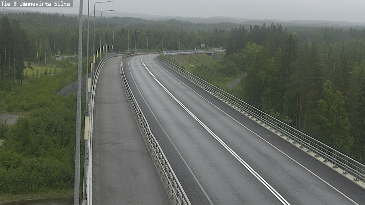 Kelikamerat Kuva Tie 9 Kuopio, Jännevirran silta, Kuopio, Pohjois-Savo