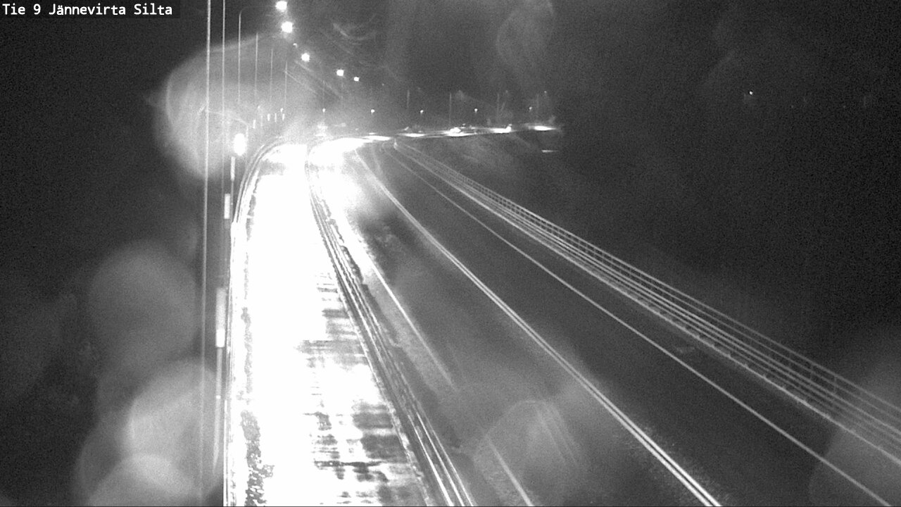 Weather Camera Image Väg 9 Kuopio, Jännevirran silta, Kuopio, Pohjois-Savo