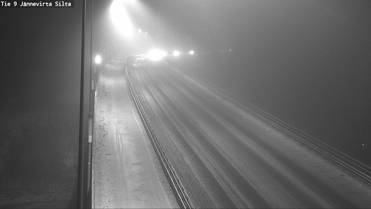 Weather Camera Image Road 9 Kuopio, Jännevirran silta, Kuopio, Pohjois-Savo