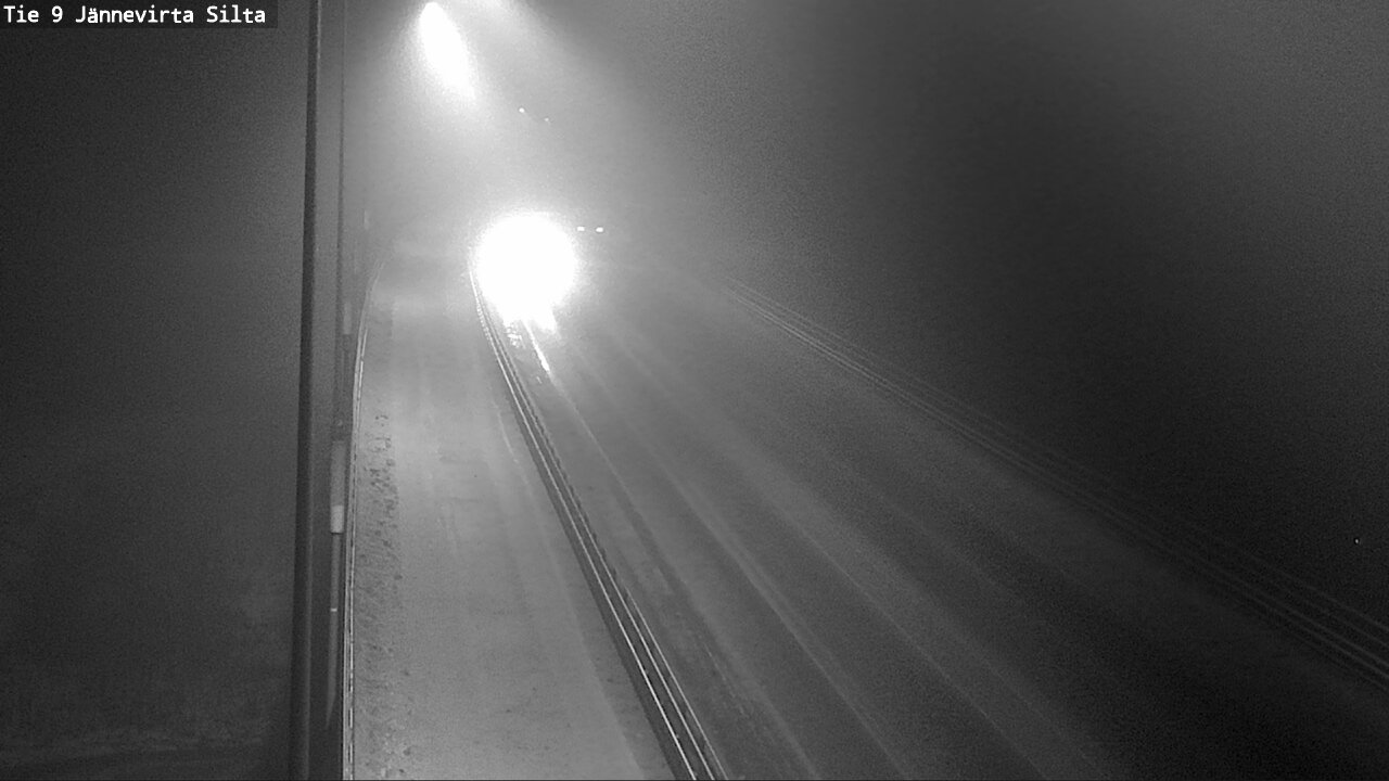 Weather Camera Image Road 9 Kuopio, Jännevirran silta, Kuopio, Pohjois-Savo