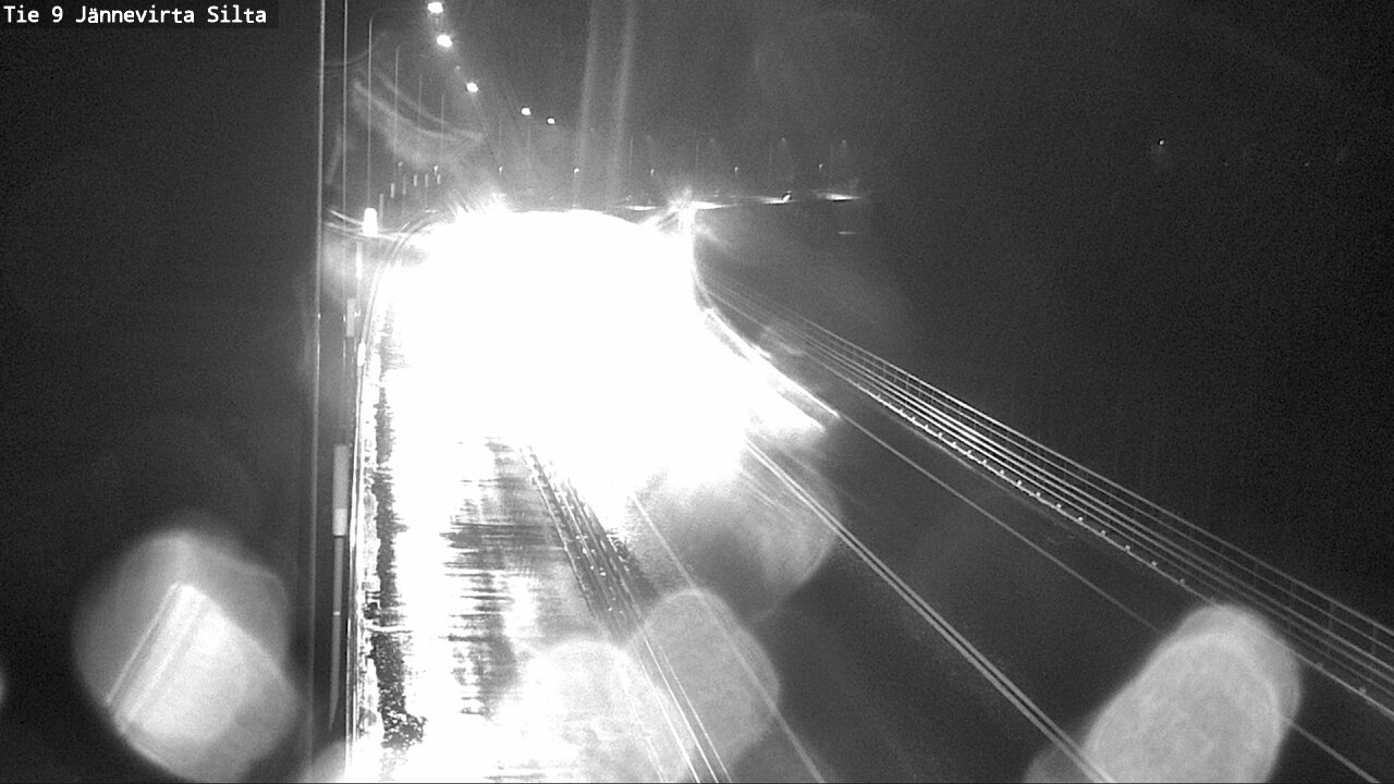 Weather Camera Image Väg 9 Kuopio, Jännevirran silta, Kuopio, Pohjois-Savo