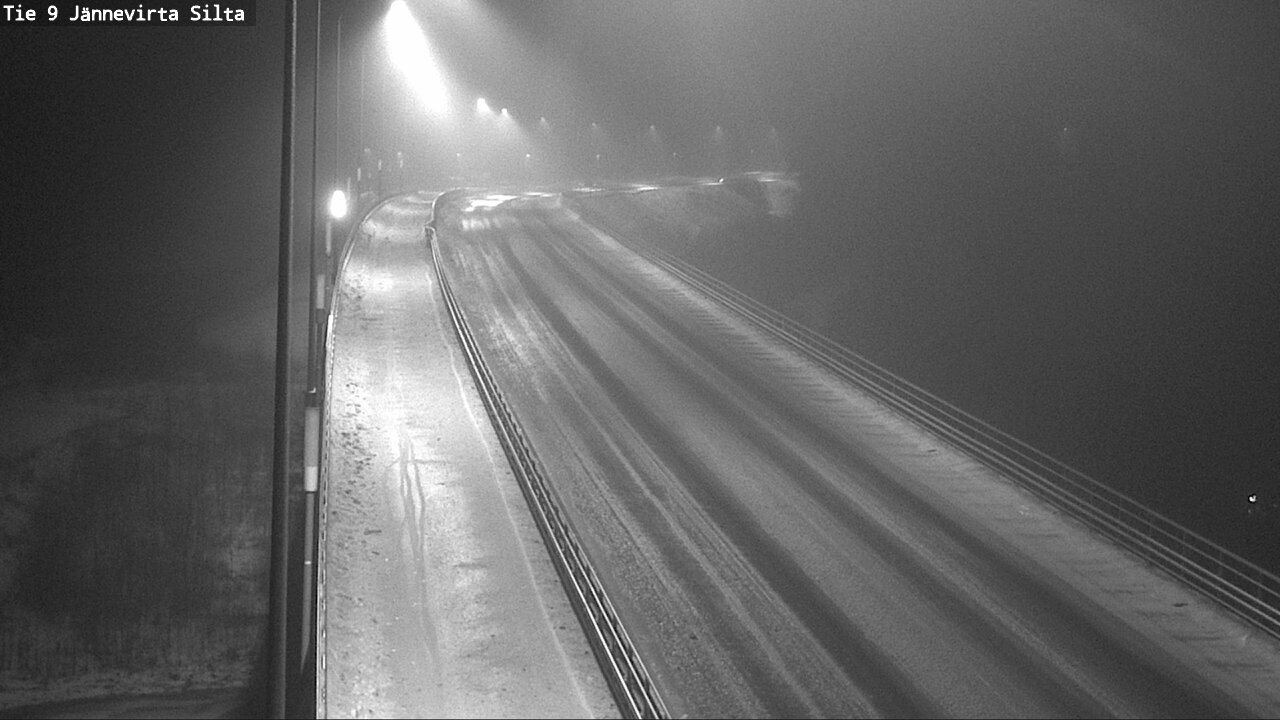 Weather Camera Image Road 9 Kuopio, Jännevirran silta, Kuopio, Pohjois-Savo