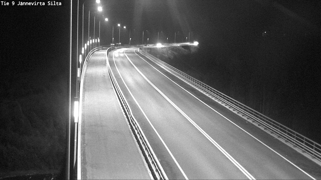 Weather Camera Image Road 9 Kuopio, Jännevirran silta, Kuopio, Pohjois-Savo