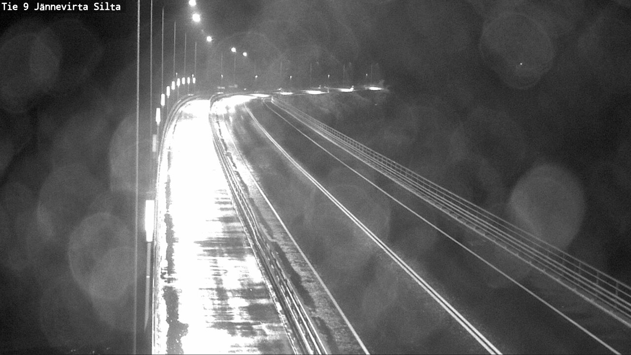 Weather Camera Image Road 9 Kuopio, Jännevirran silta, Kuopio, Pohjois-Savo