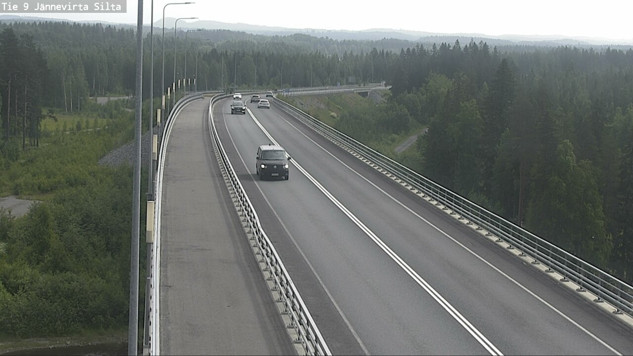 Kelikamerat Kuva Tie 9 Kuopio, Jännevirran silta, Kuopio, Pohjois-Savo