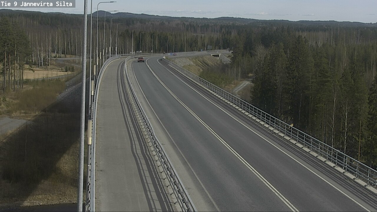 Kelikamerat Kuva Tie 9 Kuopio, Jännevirran silta, Kuopio, Pohjois-Savo