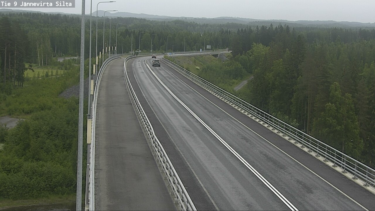 Kelikamerat Kuva Tie 9 Kuopio, Jännevirran silta, Kuopio, Pohjois-Savo