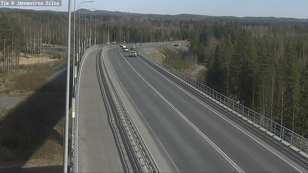 Kelikamerat Kuva Tie 9 Kuopio, Jännevirran silta, Kuopio, Pohjois-Savo