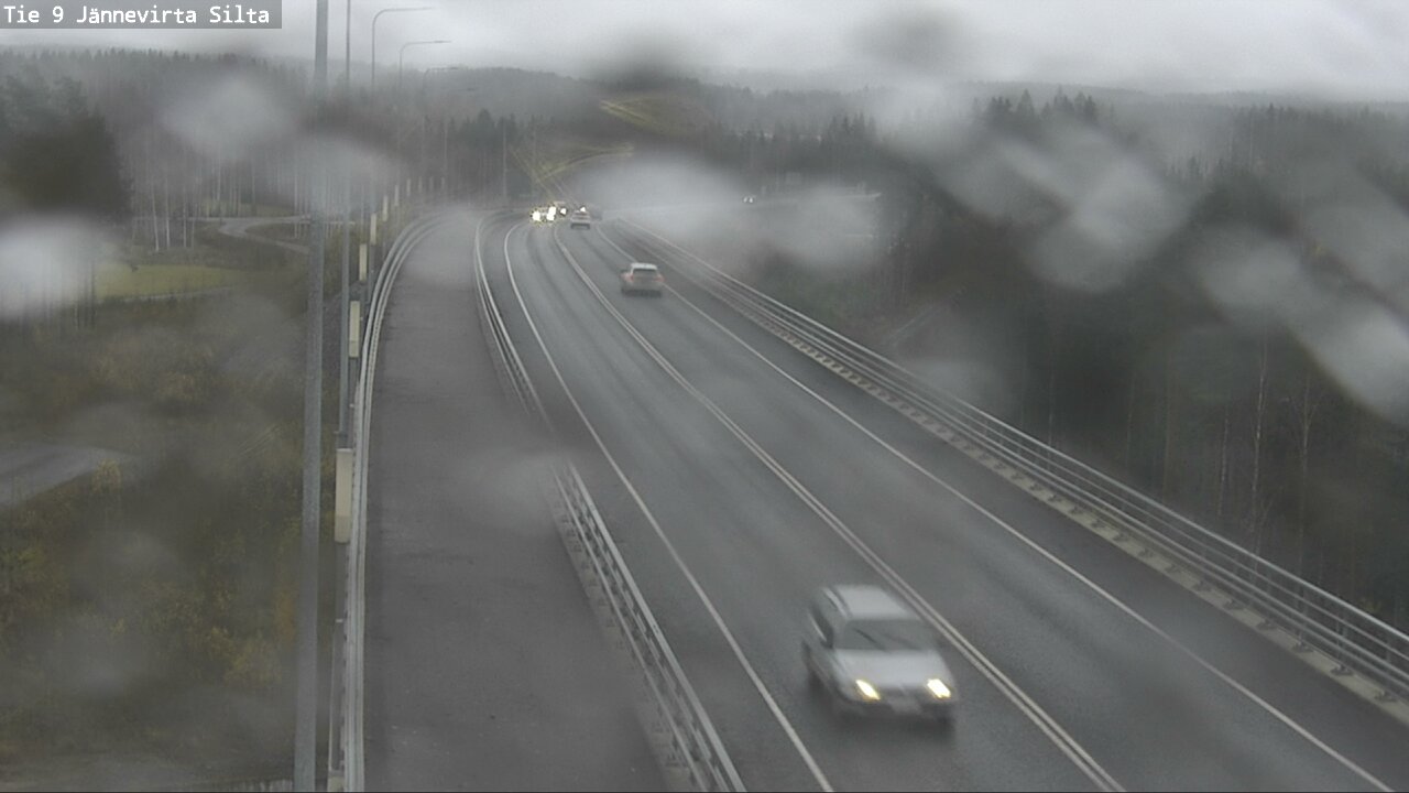 Weather Camera Image Väg 9 Kuopio, Jännevirran silta, Kuopio, Pohjois-Savo