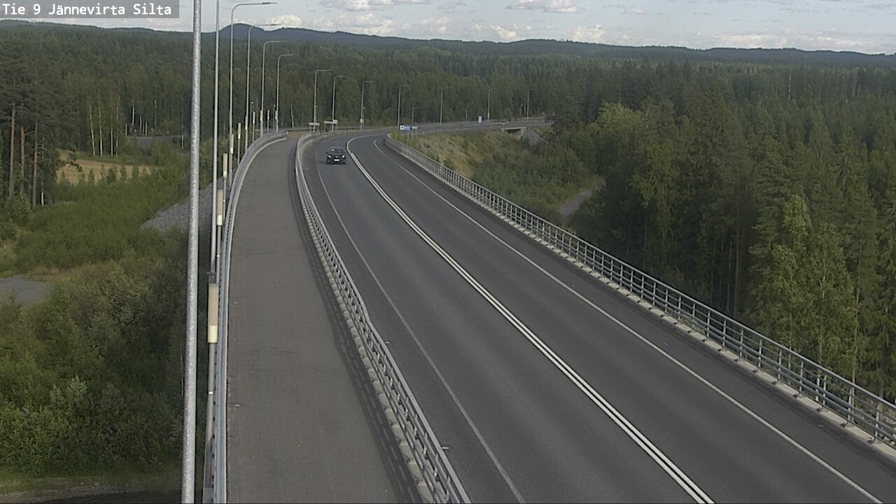 Kelikamerat Kuva Tie 9 Kuopio, Jännevirran silta, Kuopio, Pohjois-Savo