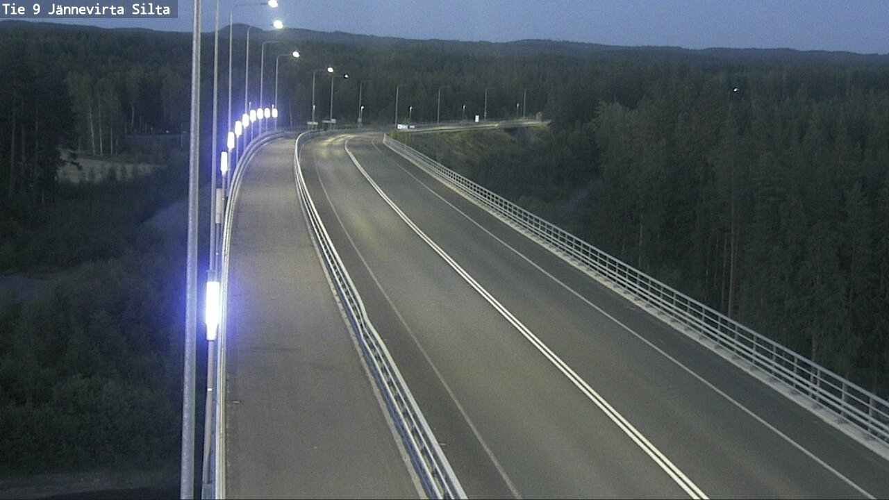 Kelikamerat Kuva Tie 9 Kuopio, Jännevirran silta, Kuopio, Pohjois-Savo