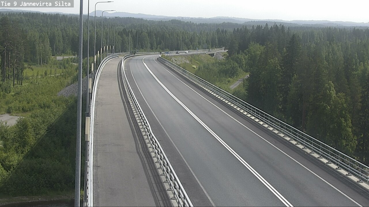 Kelikamerat Kuva Tie 9 Kuopio, Jännevirran silta, Kuopio, Pohjois-Savo