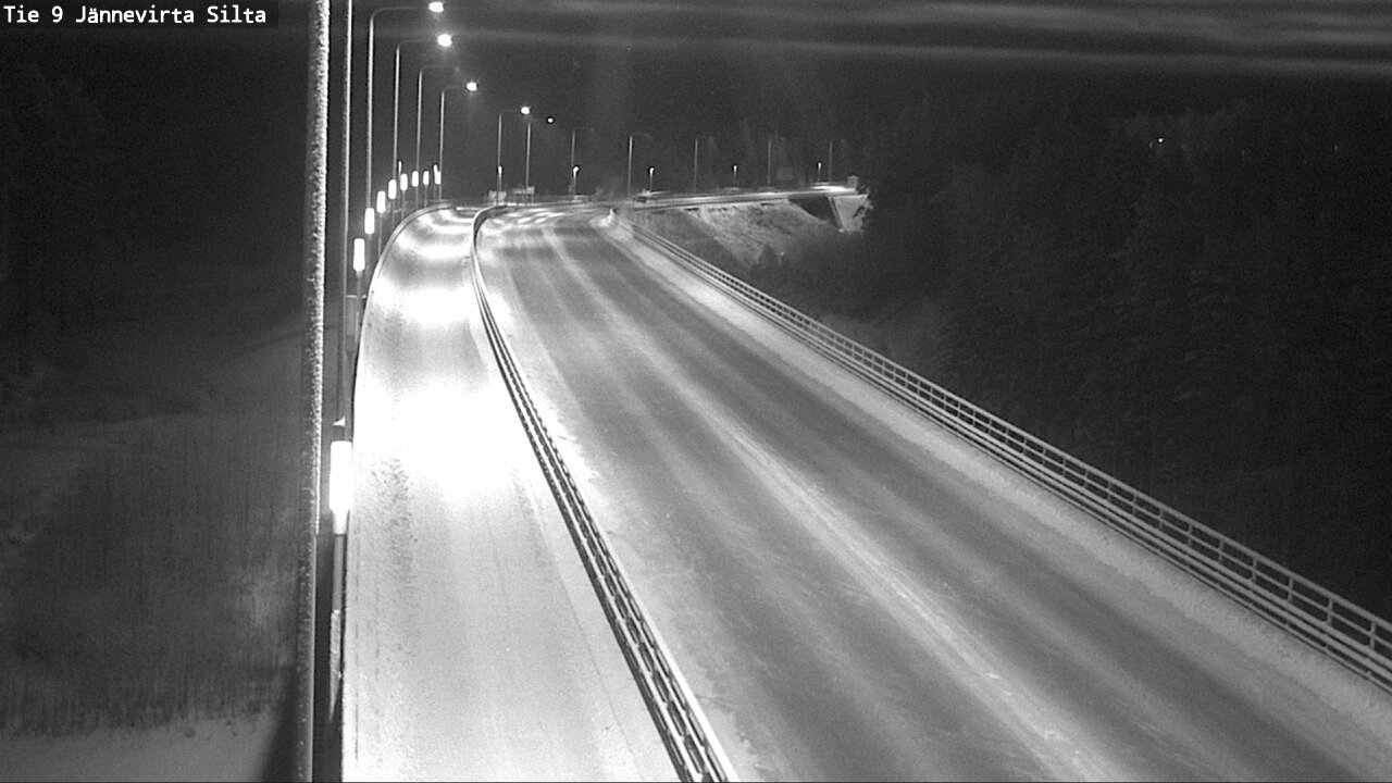 Weather Camera Image Väg 9 Kuopio, Jännevirran silta, Kuopio, Pohjois-Savo