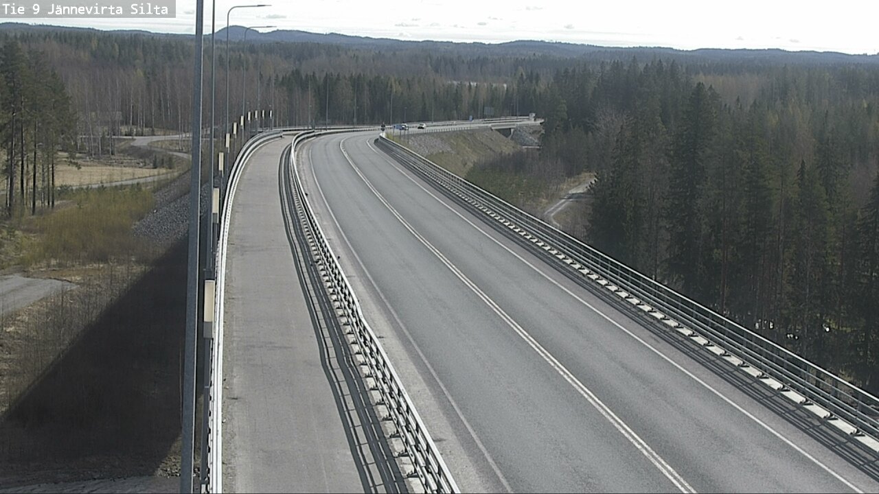 Kelikamerat Kuva Tie 9 Kuopio, Jännevirran silta, Kuopio, Pohjois-Savo