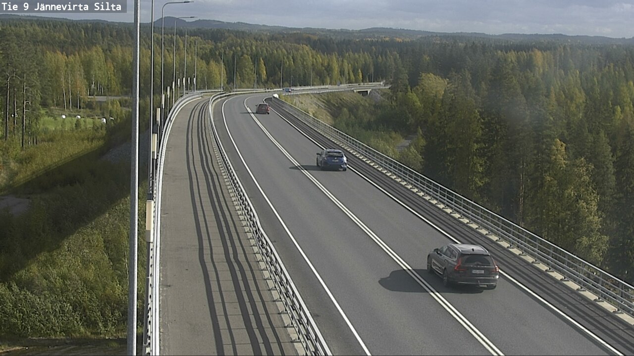 Kelikamerat Kuva Tie 9 Kuopio, Jännevirran silta, Kuopio, Pohjois-Savo