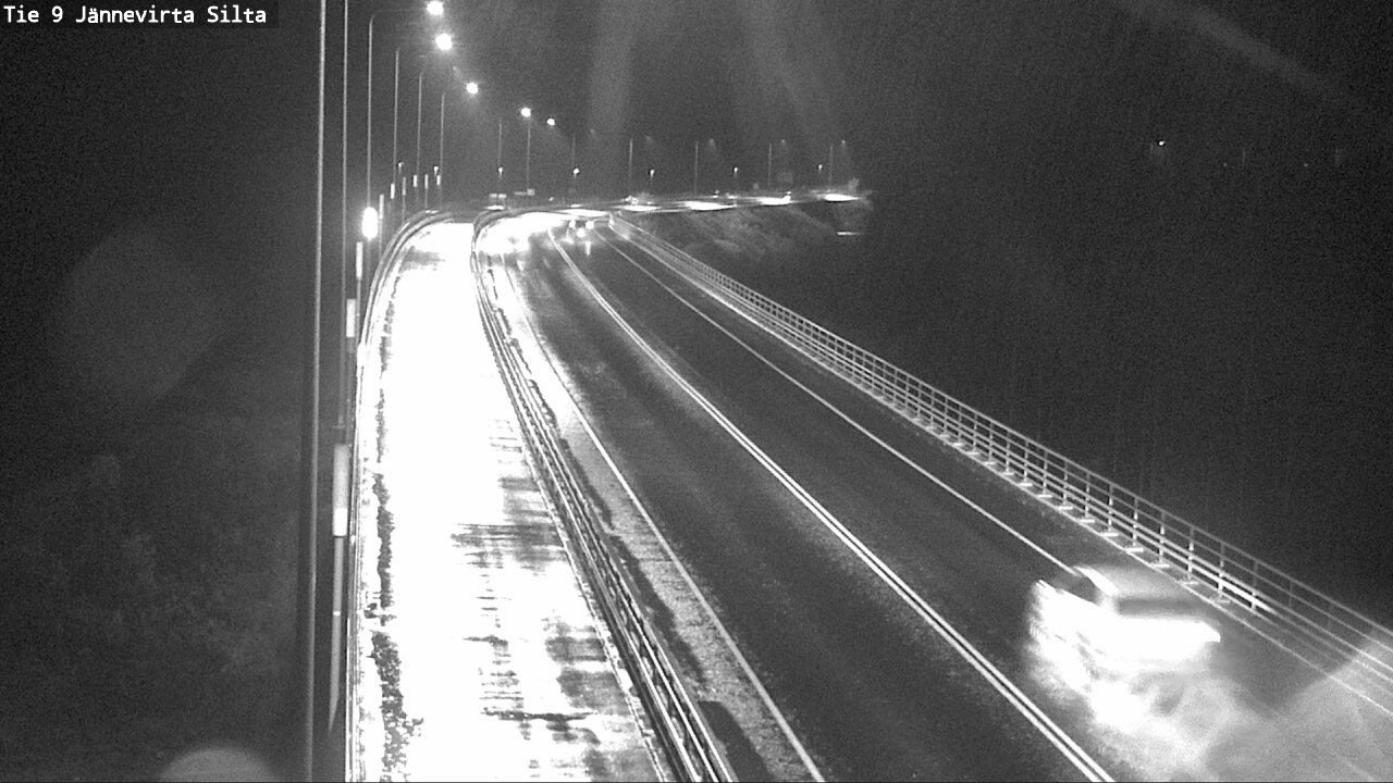 Weather Camera Image Road 9 Kuopio, Jännevirran silta, Kuopio, Pohjois-Savo