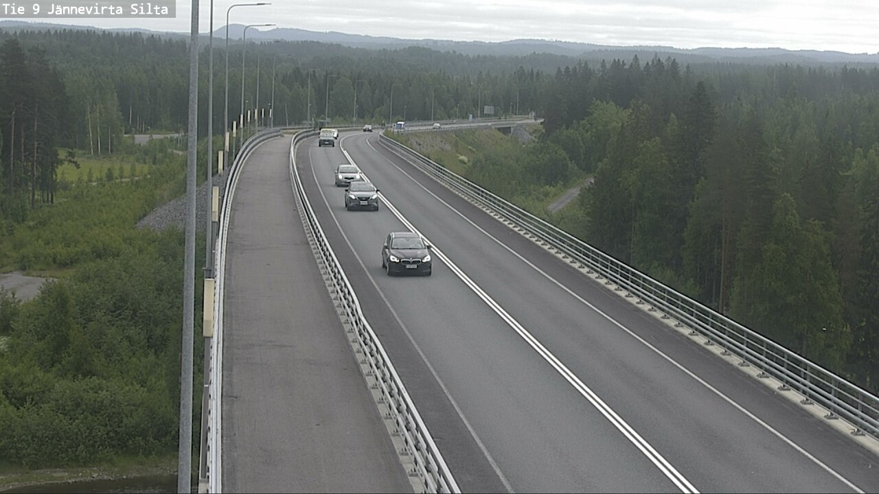 Kelikamerat Kuva Tie 9 Kuopio, Jännevirran silta, Kuopio, Pohjois-Savo