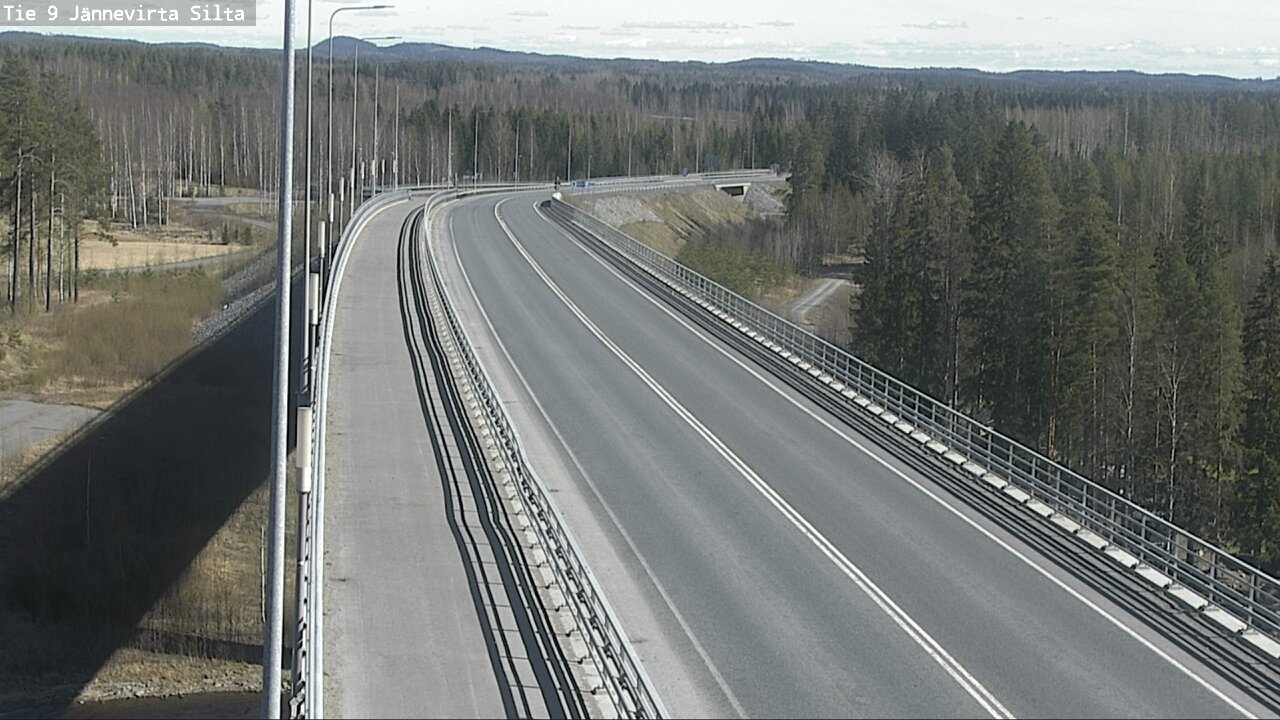 Kelikamerat Kuva Tie 9 Kuopio, Jännevirran silta, Kuopio, Pohjois-Savo