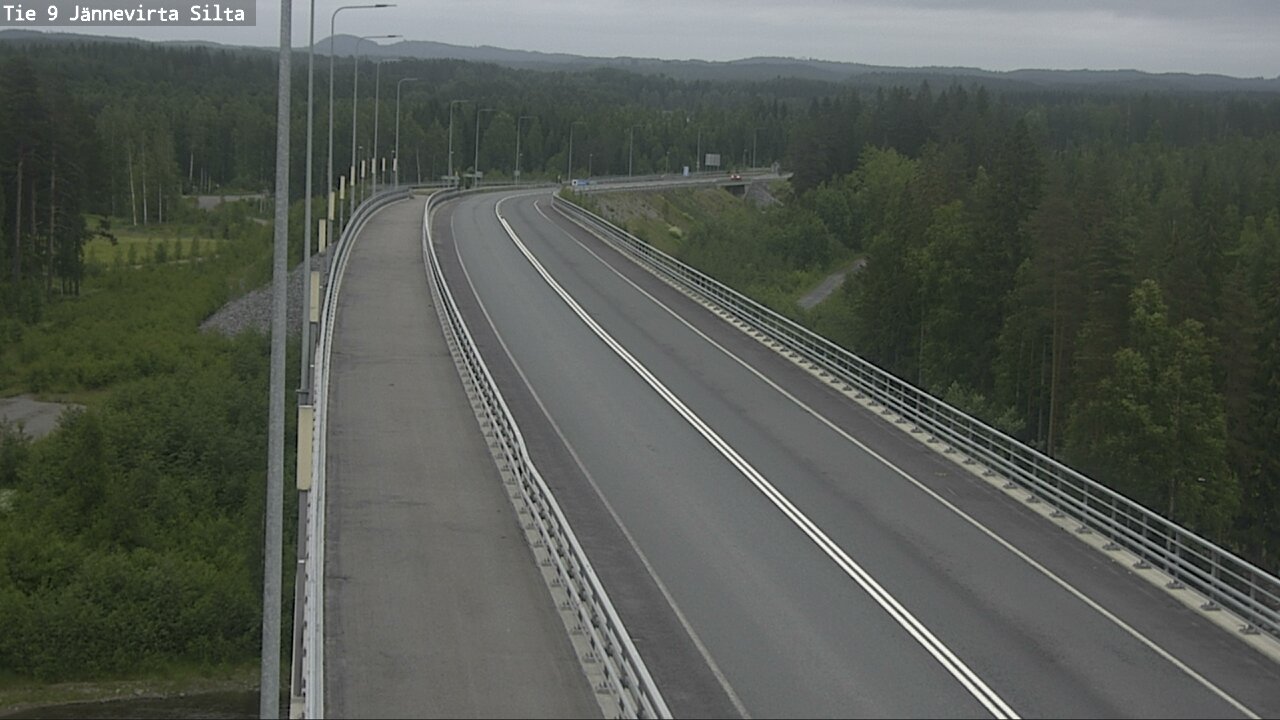 Kelikamerat Kuva Tie 9 Kuopio, Jännevirran silta, Kuopio, Pohjois-Savo