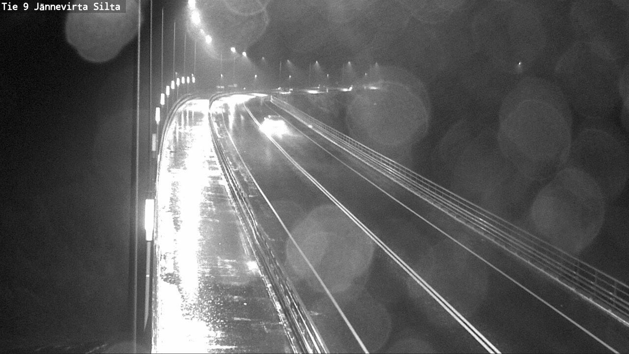 Weather Camera Image Road 9 Kuopio, Jännevirran silta, Kuopio, Pohjois-Savo
