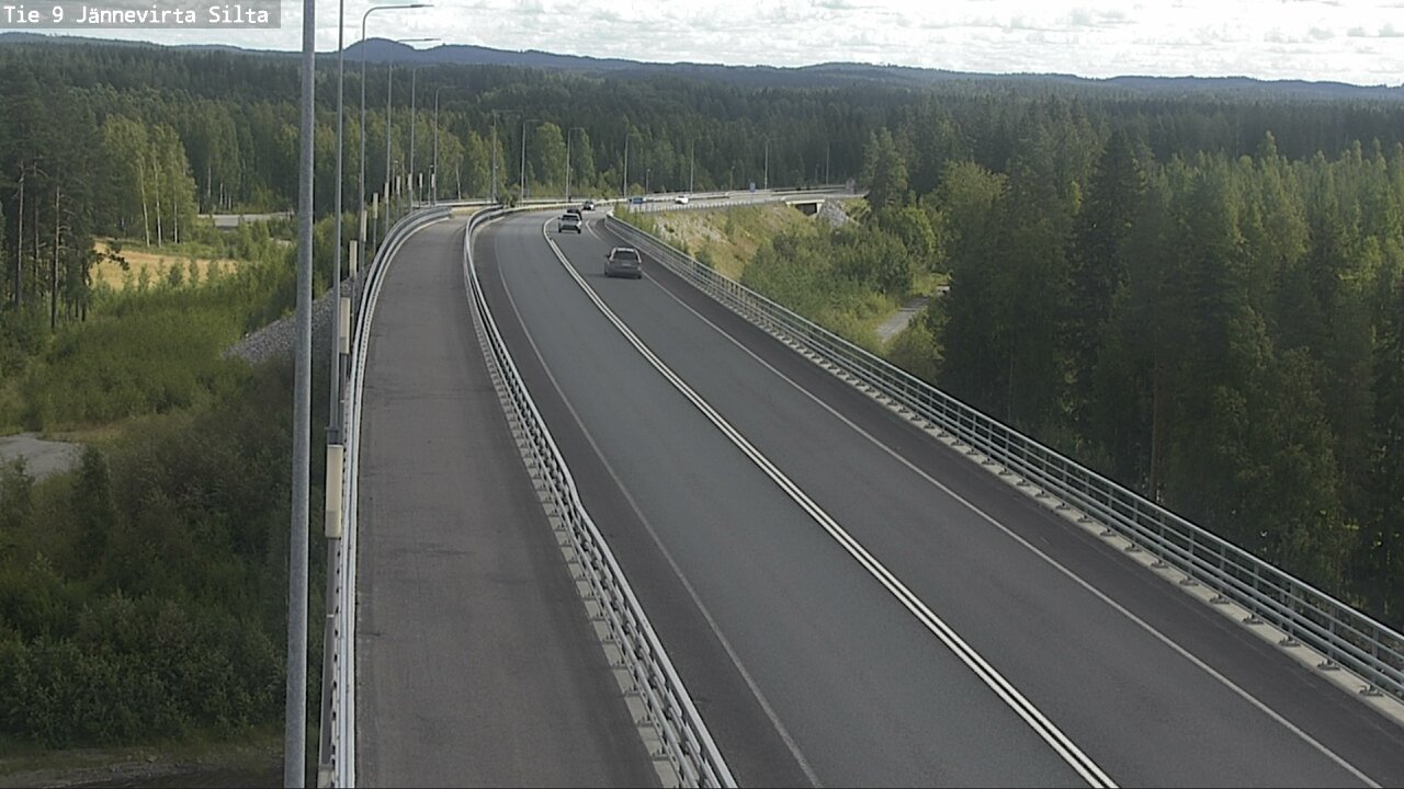 Kelikamerat Kuva Tie 9 Kuopio, Jännevirran silta, Kuopio, Pohjois-Savo