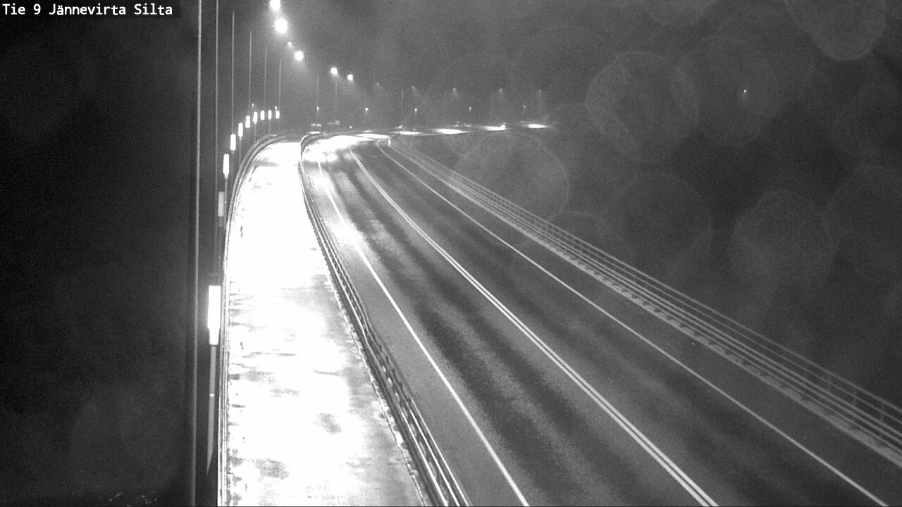 Weather Camera Image Road 9 Kuopio, Jännevirran silta, Kuopio, Pohjois-Savo